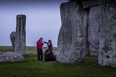 Stonehenge couple 